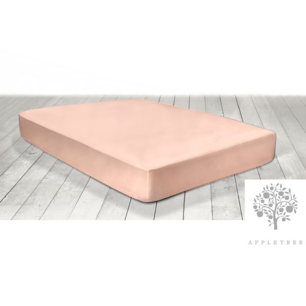 Appletree Fitted Sheet (Extra Deep) Blush