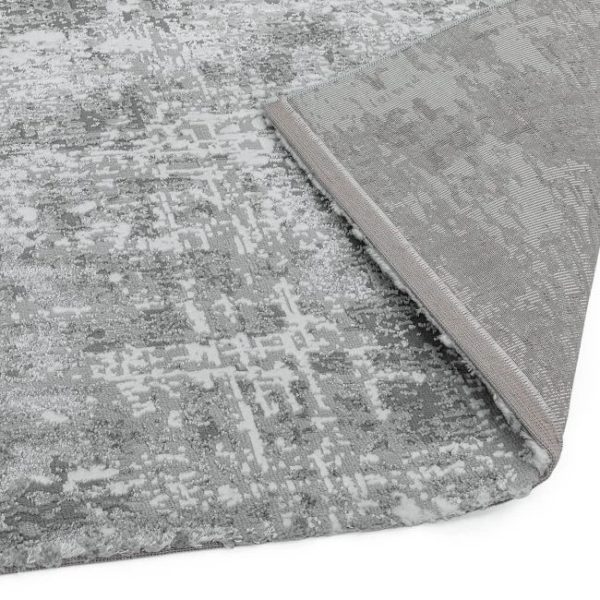 Orion Abstract Silver Rug