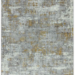 Orion Abstract Yellow Rug
