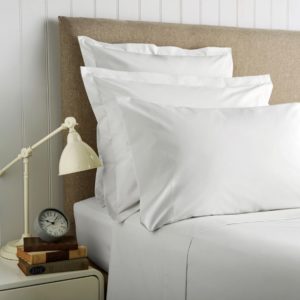 Christy '400 Thread Count Cotton Sateen' Standard Pillowcase (Pair)