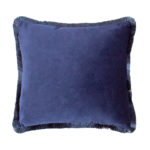 Fleur Blue Cushion Reverse