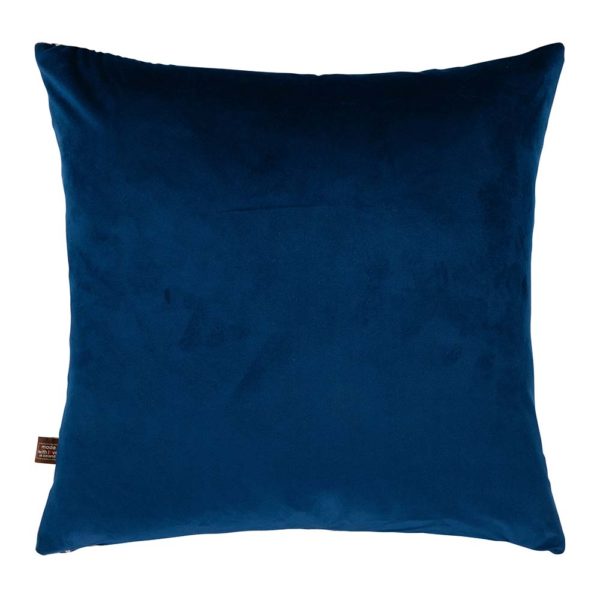 Nisha Blue Pink Cushion Reverse