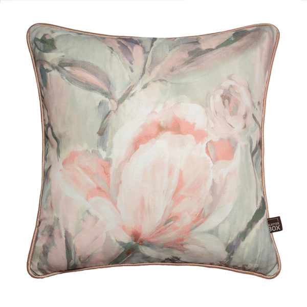 Edie Cushion Blush Sage