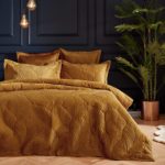 Palmeria Duvet Set Gold