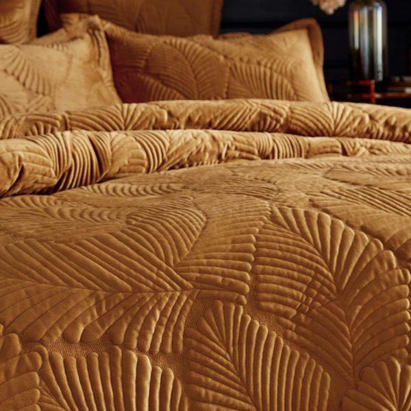 Palmeria Duvet Set Gold